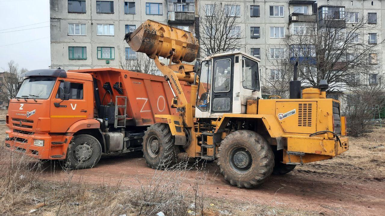 Шефская помощь, ДНР, Снежное, Самарская область, ликвидирует аварии на  инженерных сетях | ВозродимДонбасс.рф